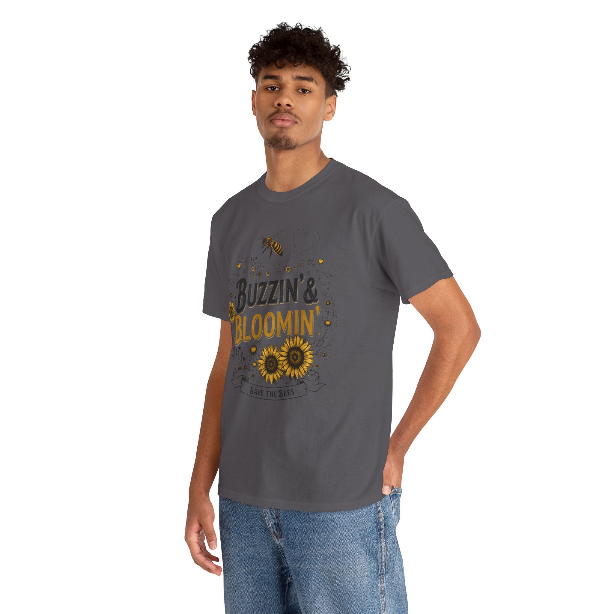 Buzzin’ & Bloomin’ Shirt – Save the Bees Garden Tee