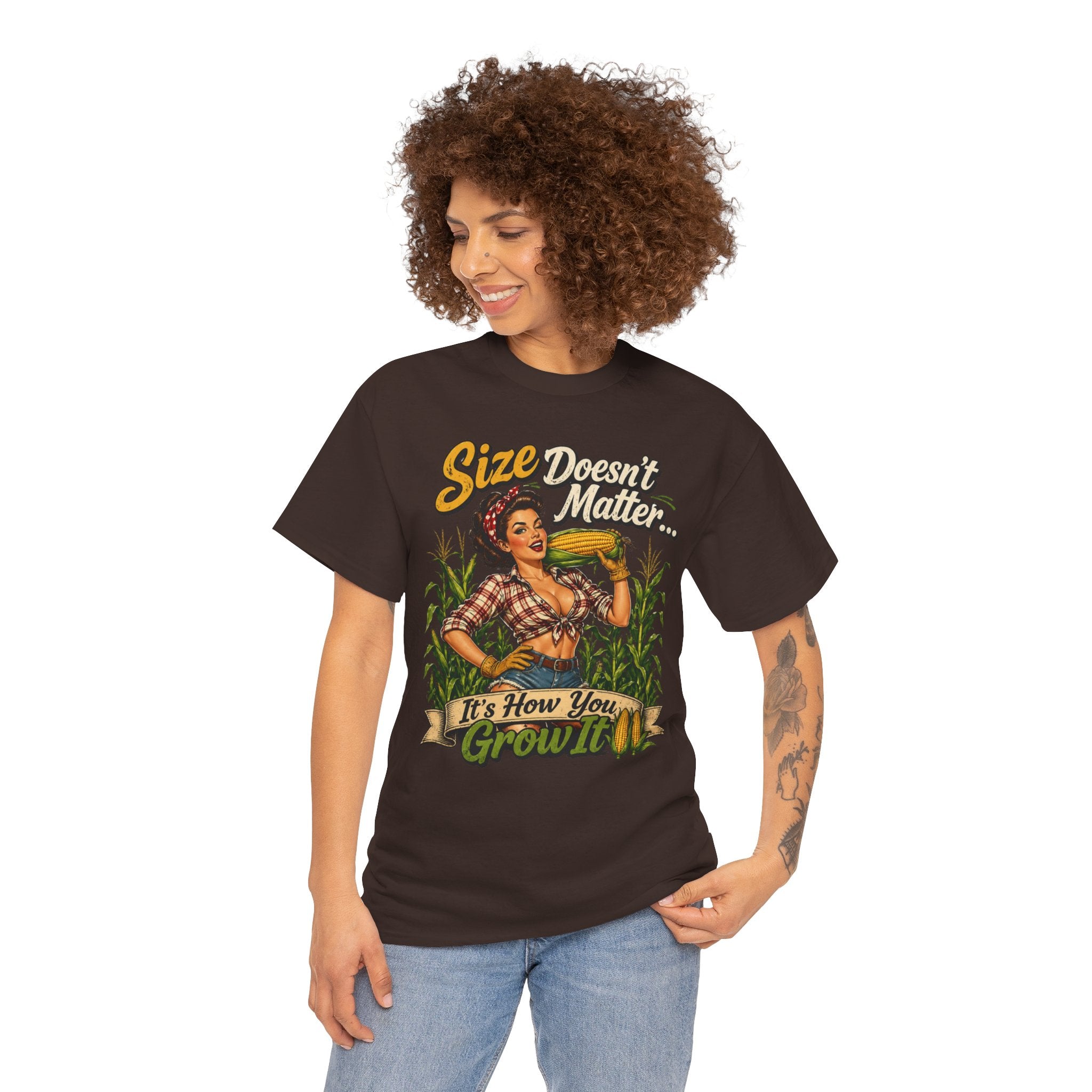 Size Doesn’t Matter Corn Shirt