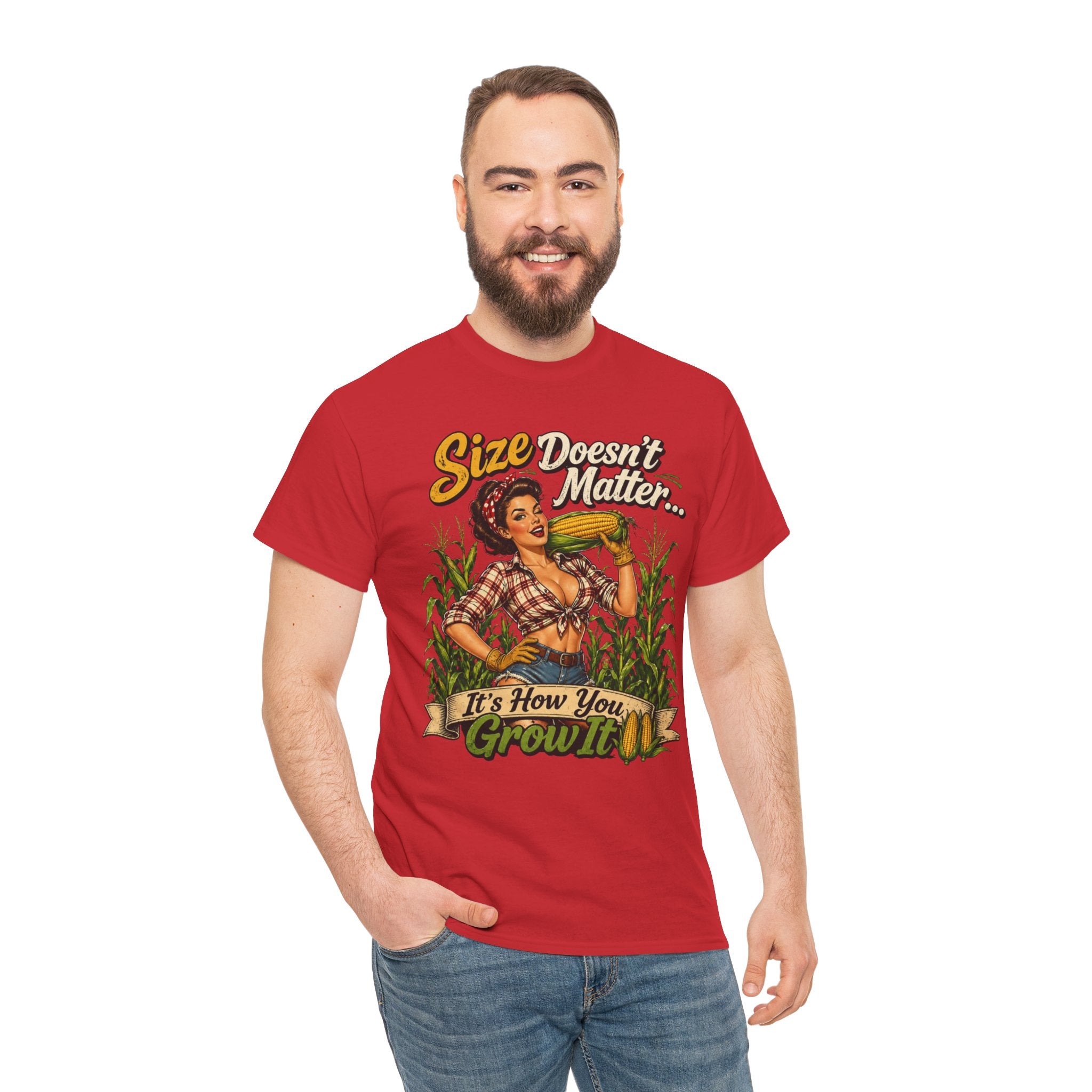 Size Doesn’t Matter Corn Shirt