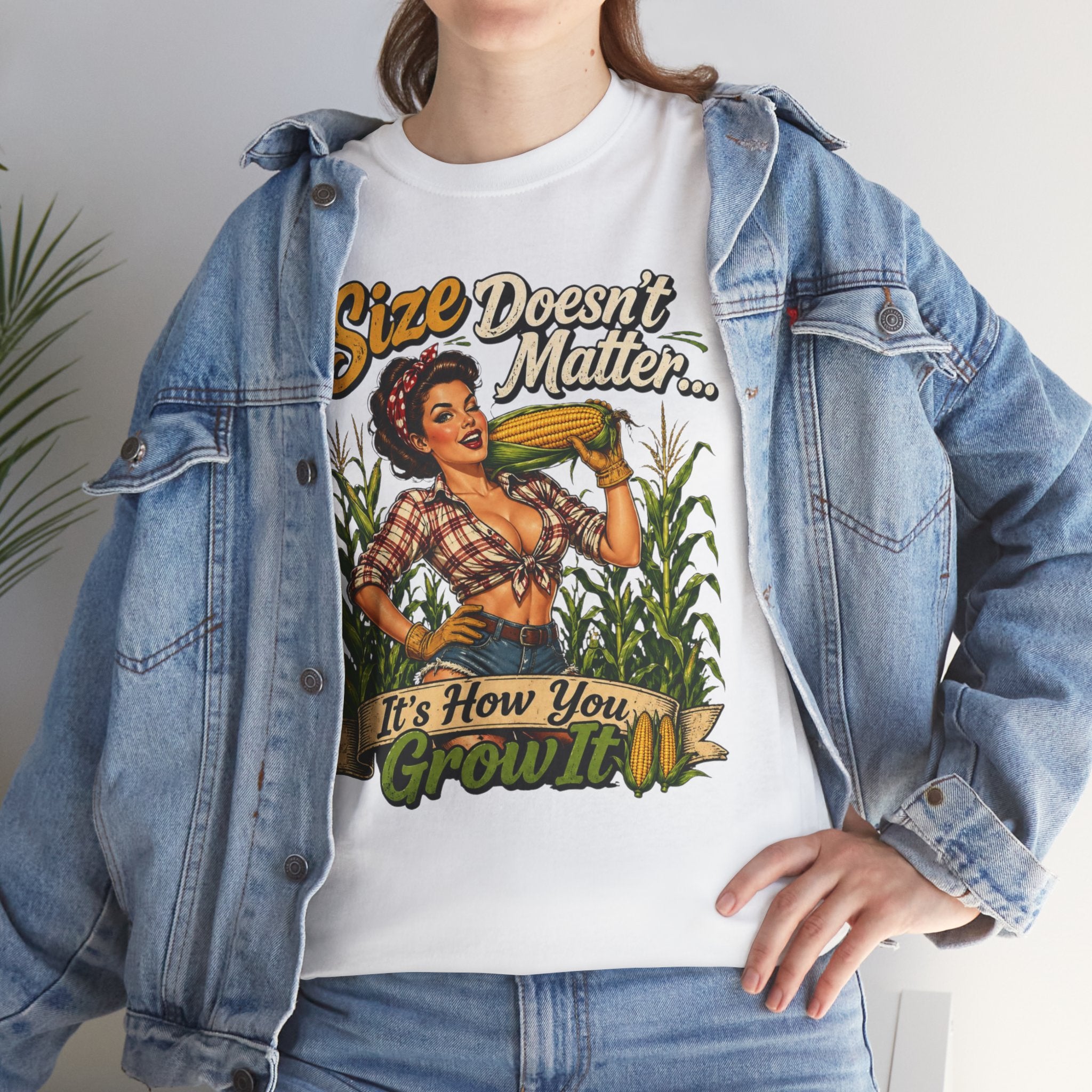 Size Doesn’t Matter Corn Shirt