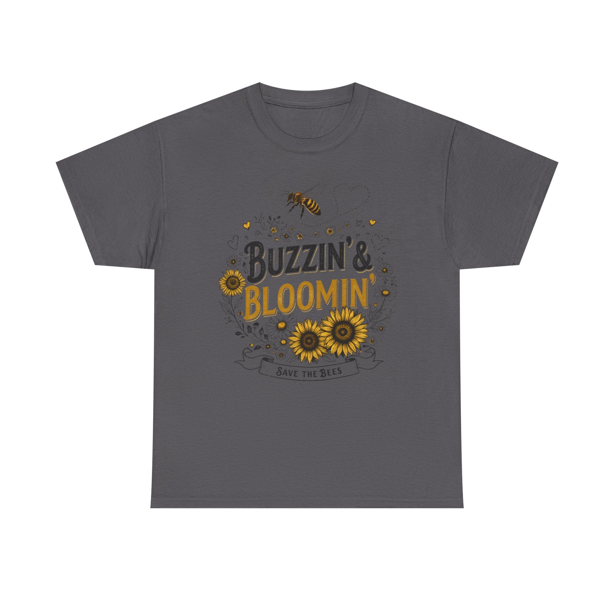 Buzzin’ & Bloomin’ Shirt – Save the Bees Garden Tee