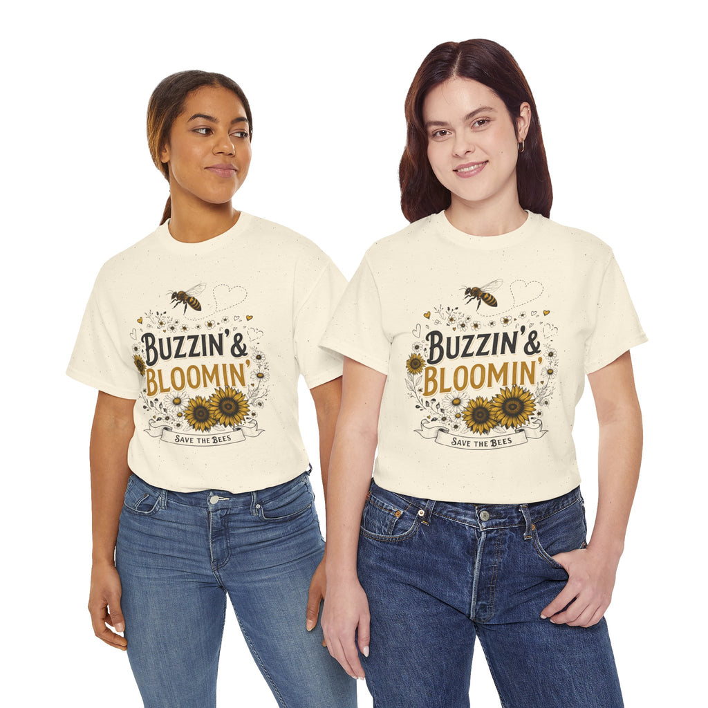 Buzzin’ & Bloomin’ Shirt – Save the Bees Garden Tee