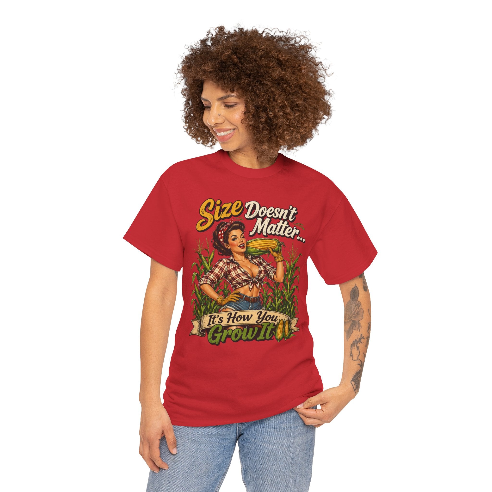Size Doesn’t Matter Corn Shirt