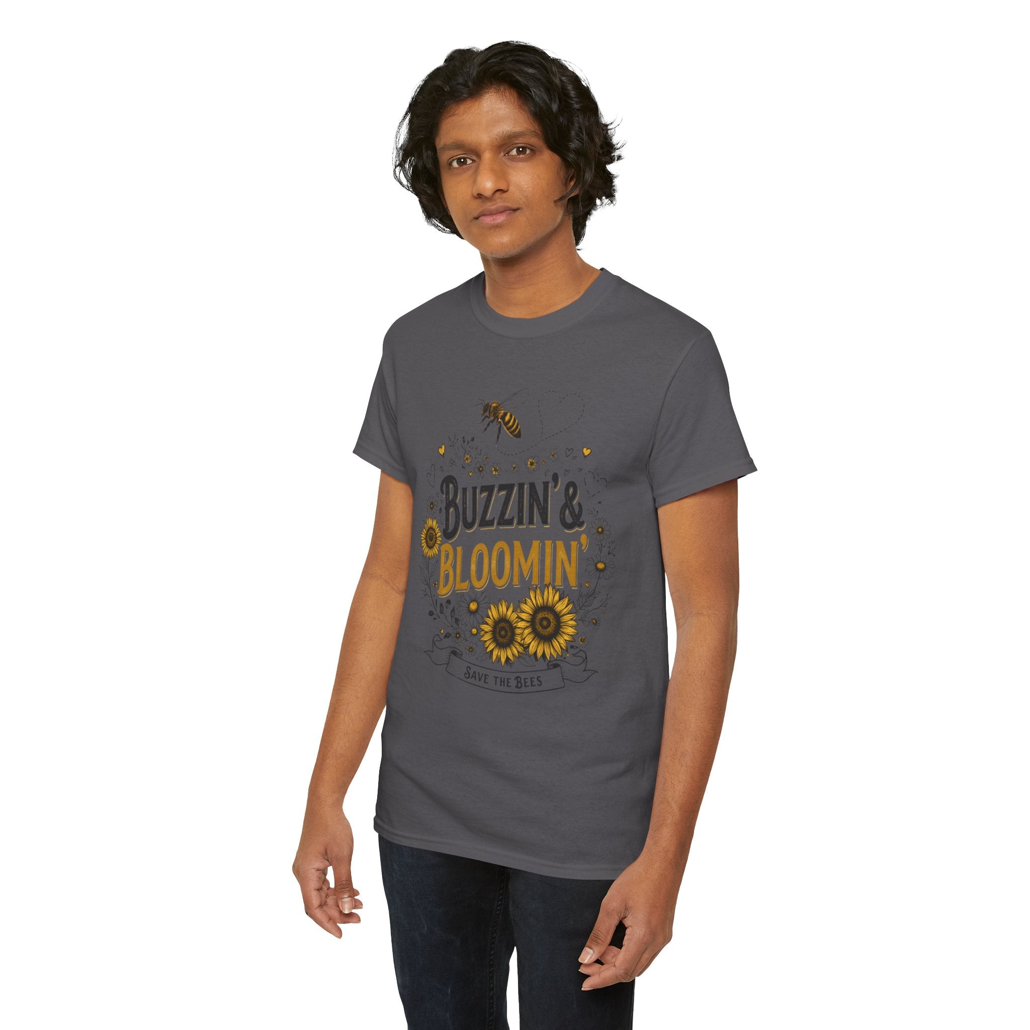 Buzzin’ & Bloomin’ Shirt – Save the Bees Garden Tee