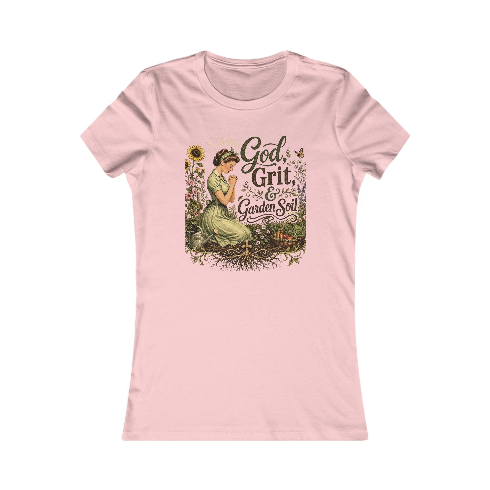 God, Grit & Garden Soil – Vintage Garden Tee