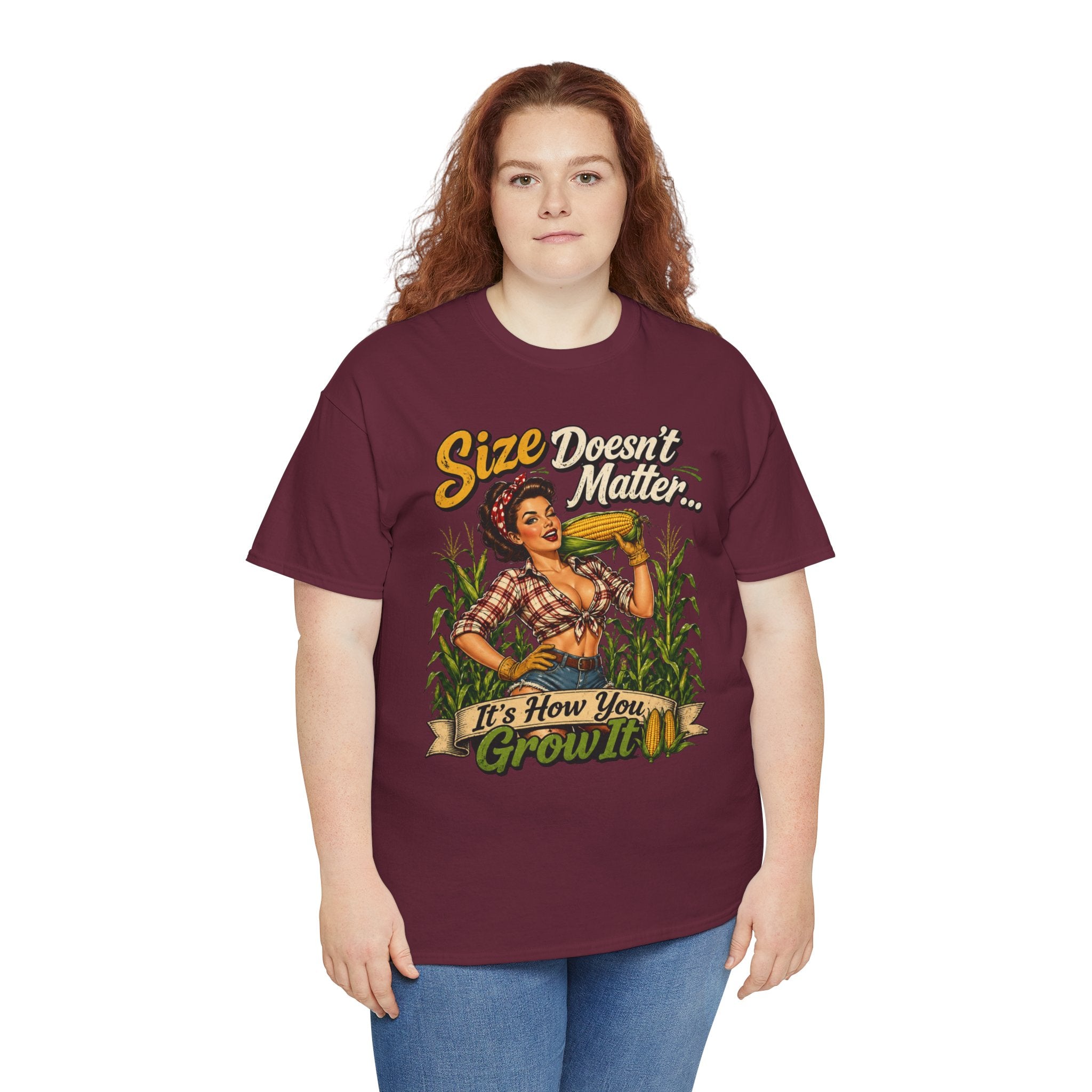 Size Doesn’t Matter Corn Shirt
