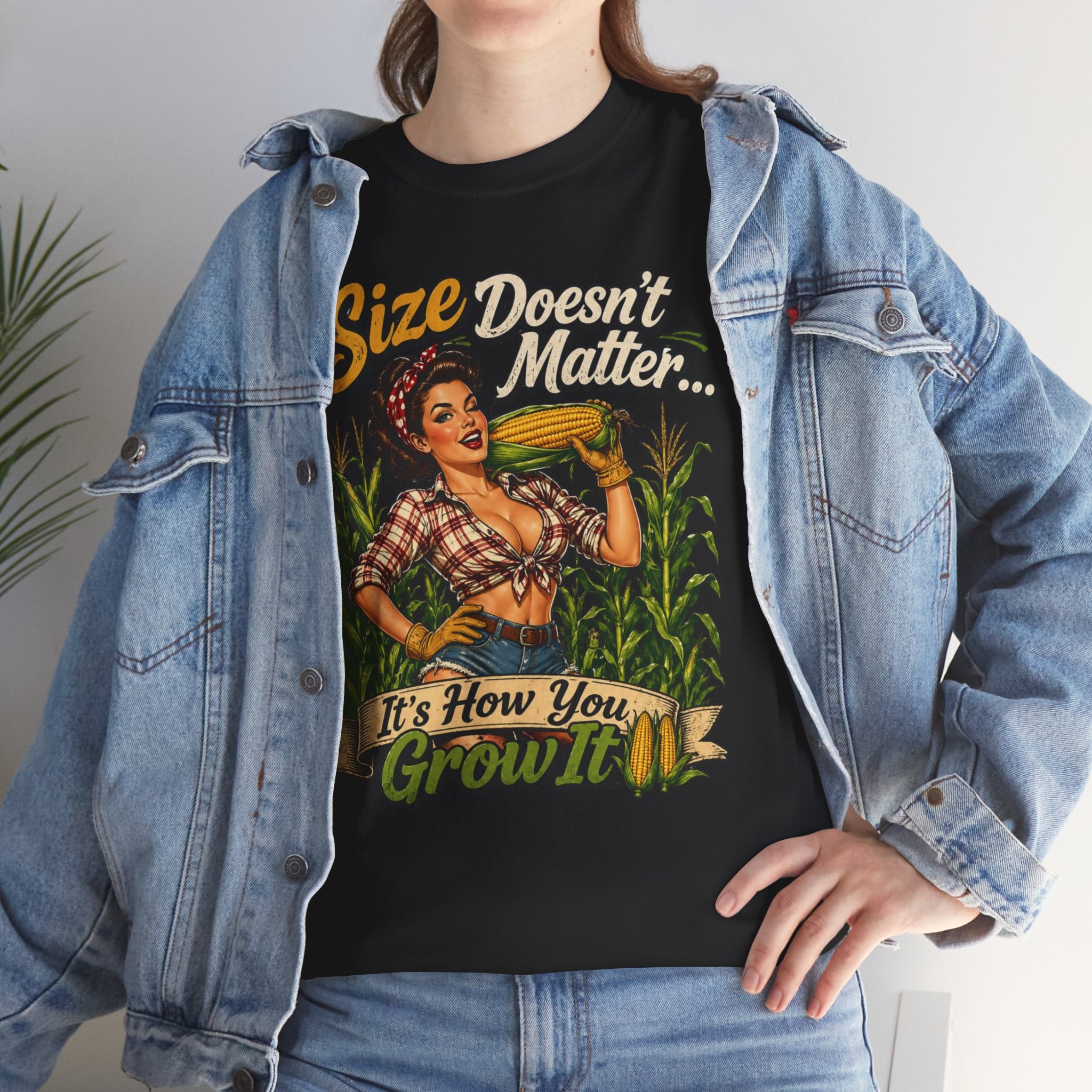 Size Doesn’t Matter Corn Shirt