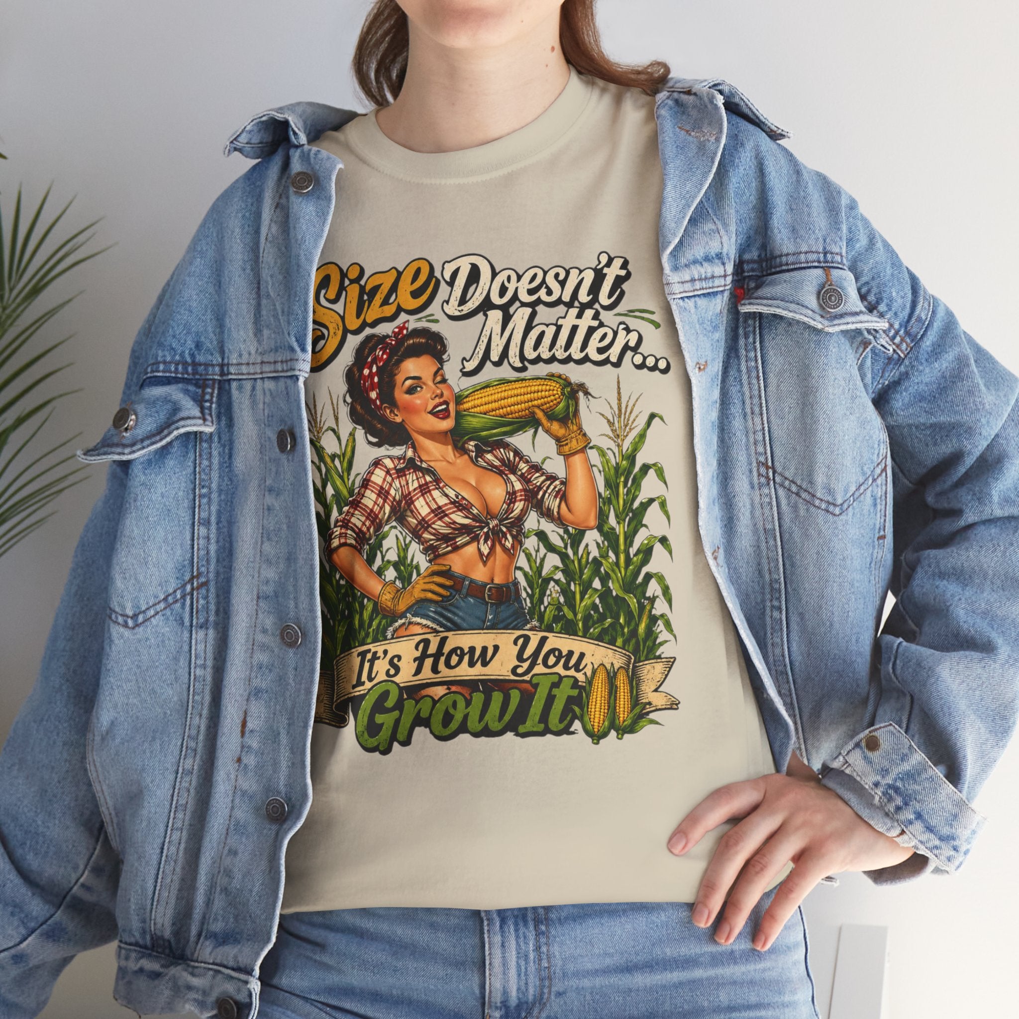 Size Doesn’t Matter Corn Shirt