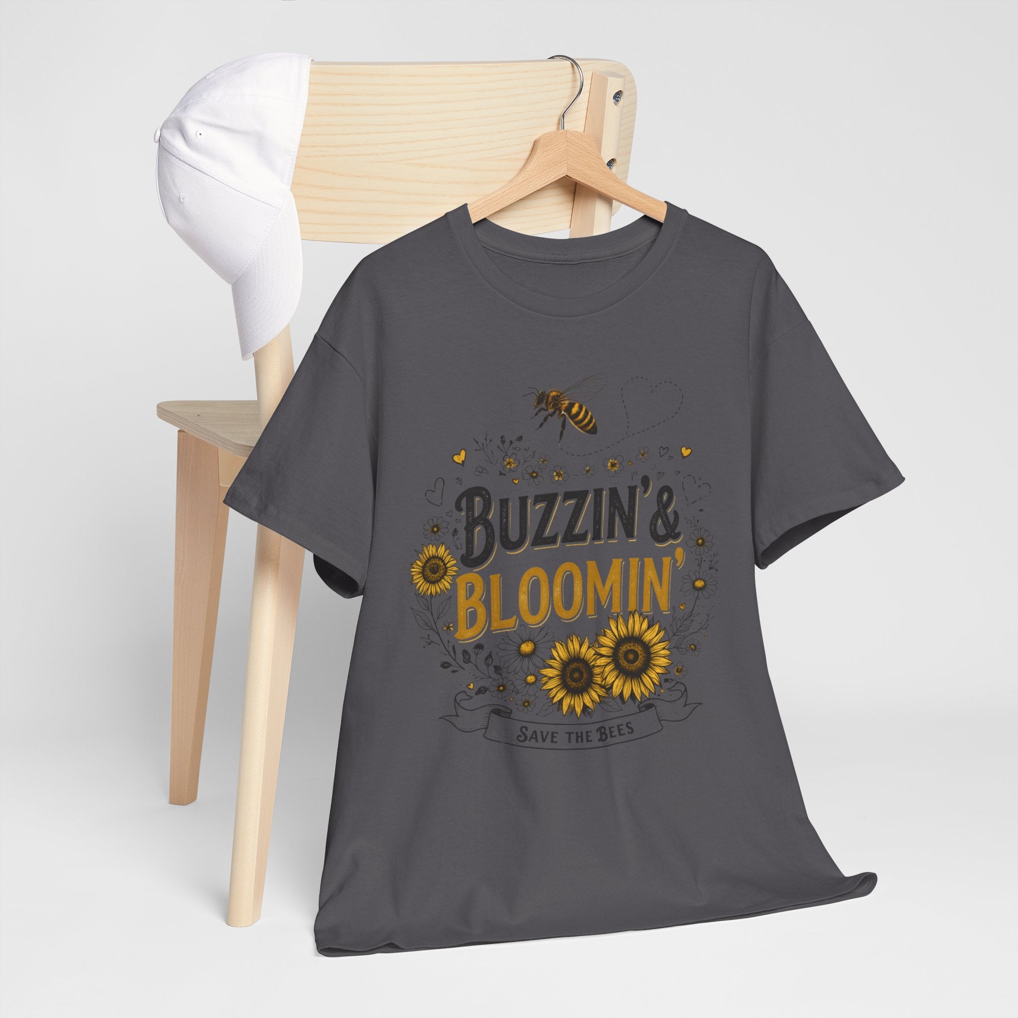 Buzzin’ & Bloomin’ Shirt – Save the Bees Garden Tee