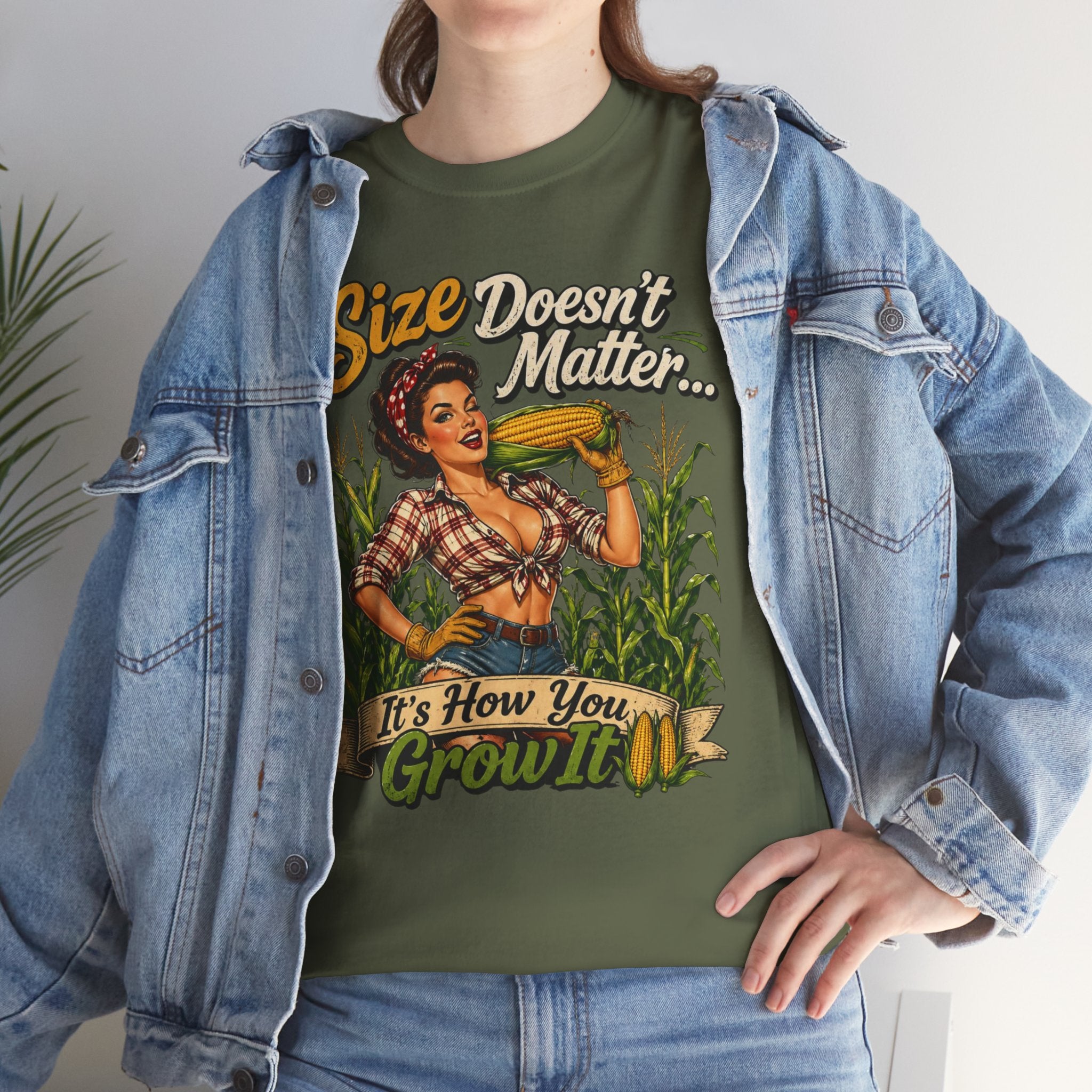 Size Doesn’t Matter Corn Shirt