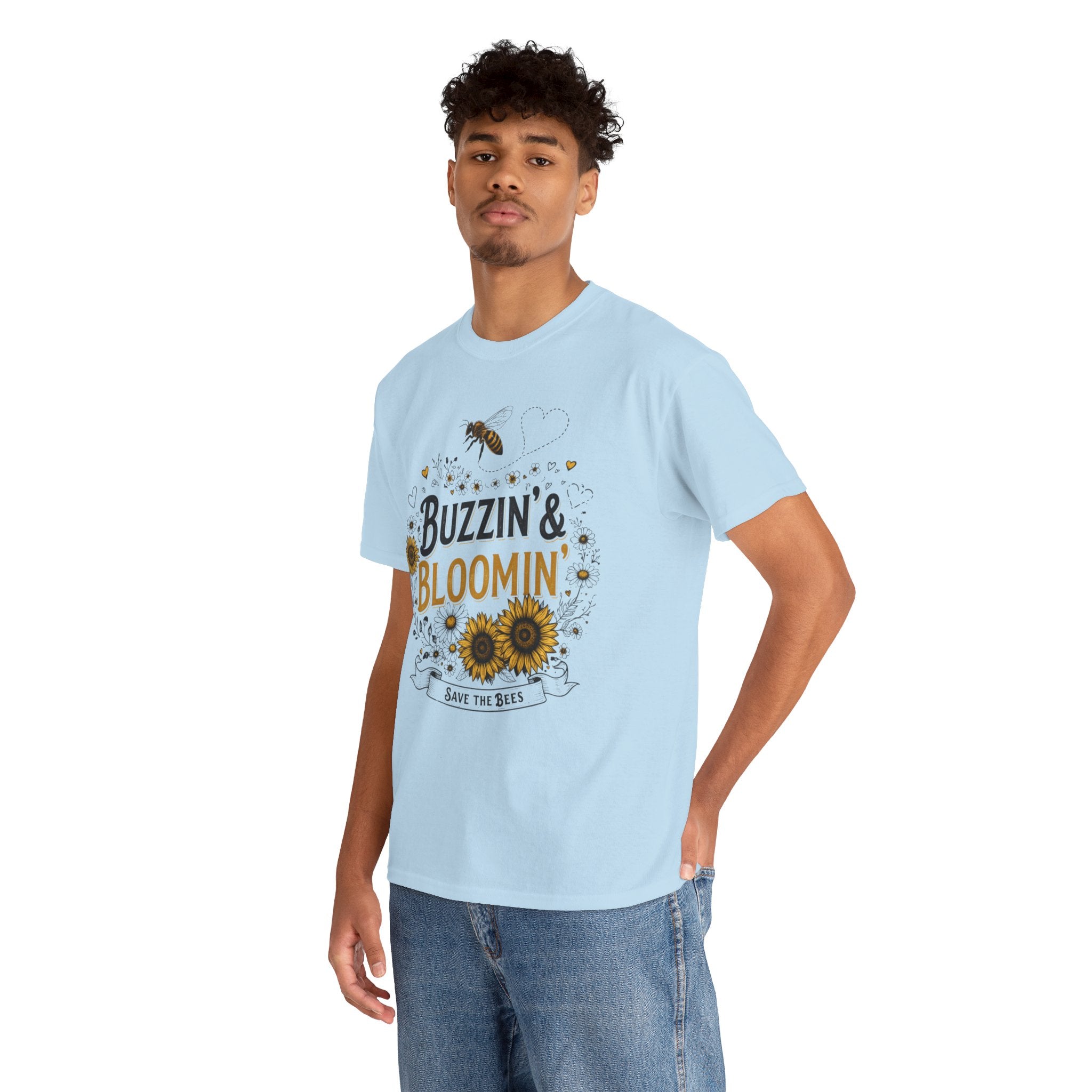 Buzzin’ & Bloomin’ Shirt – Save the Bees Garden Tee
