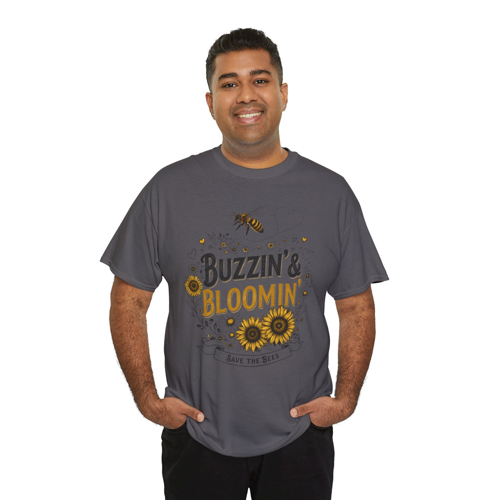 Buzzin’ & Bloomin’ Shirt – Save the Bees Garden Tee