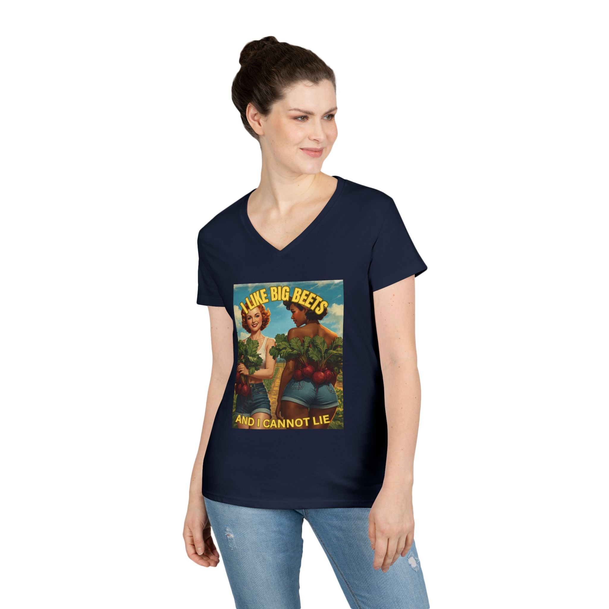 I Like Big Beets And I Cannot Lie Shirt | Funny Gardening Shirt | Vintage Pin Up Farm Tee | Plant Lover Gift | Homestead Apparel