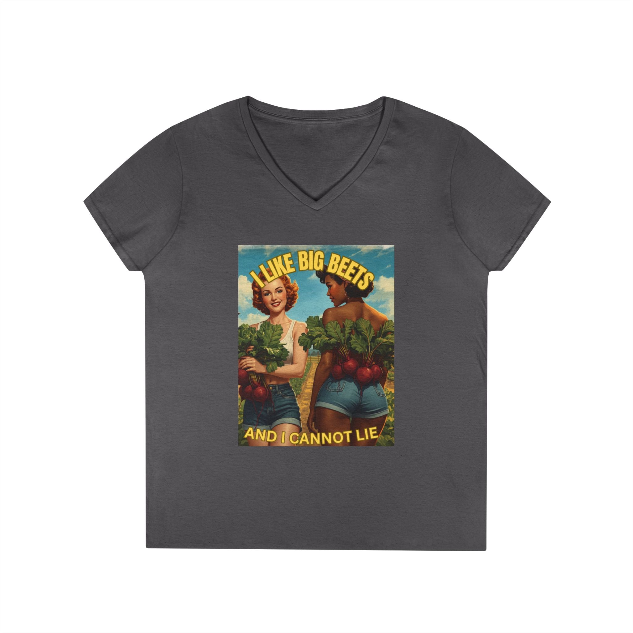 I Like Big Beets And I Cannot Lie Shirt | Funny Gardening Shirt | Vintage Pin Up Farm Tee | Plant Lover Gift | Homestead Apparel