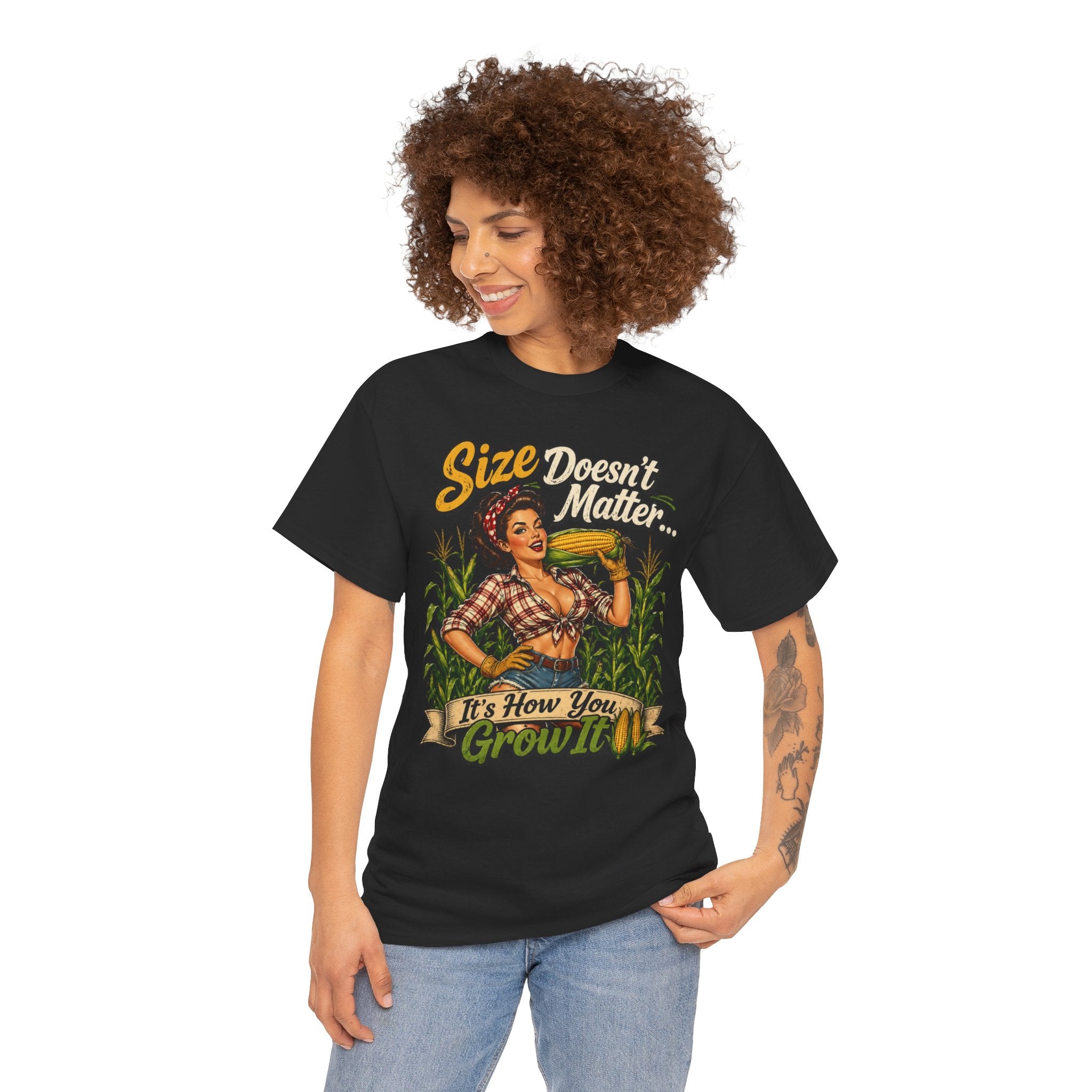 Size Doesn’t Matter Corn Shirt