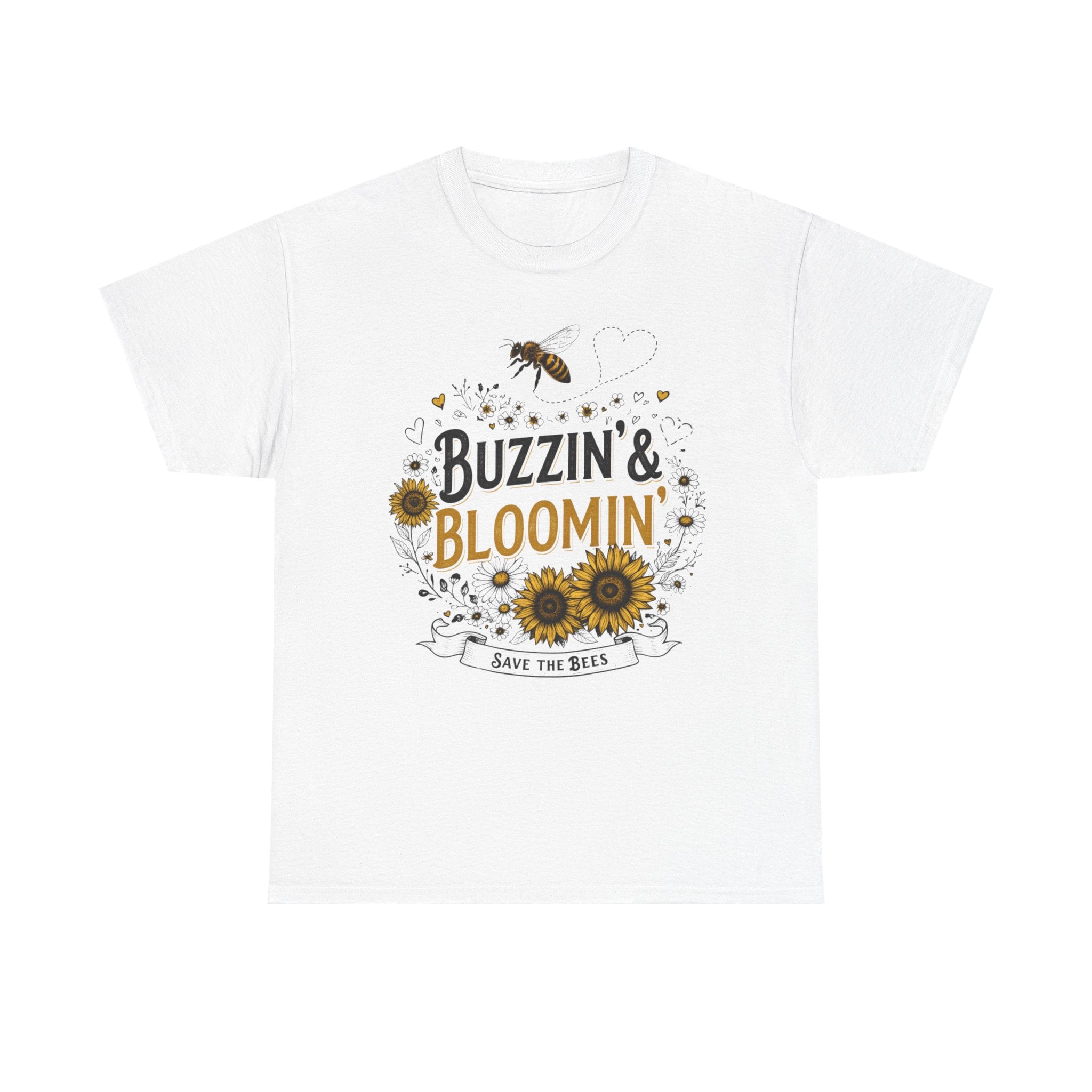 Buzzin’ & Bloomin’ Shirt – Save the Bees Garden Tee
