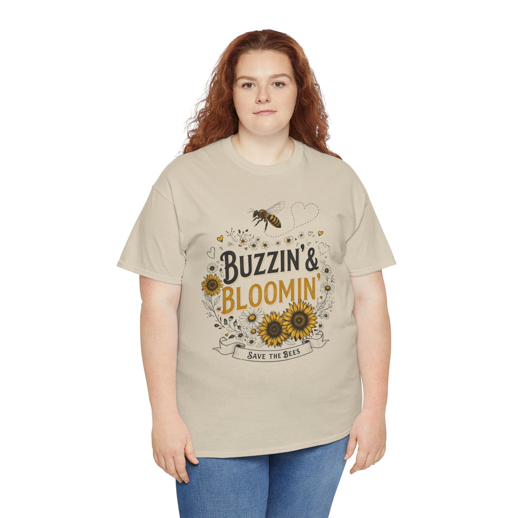 Buzzin’ & Bloomin’ Shirt – Save the Bees Garden Tee